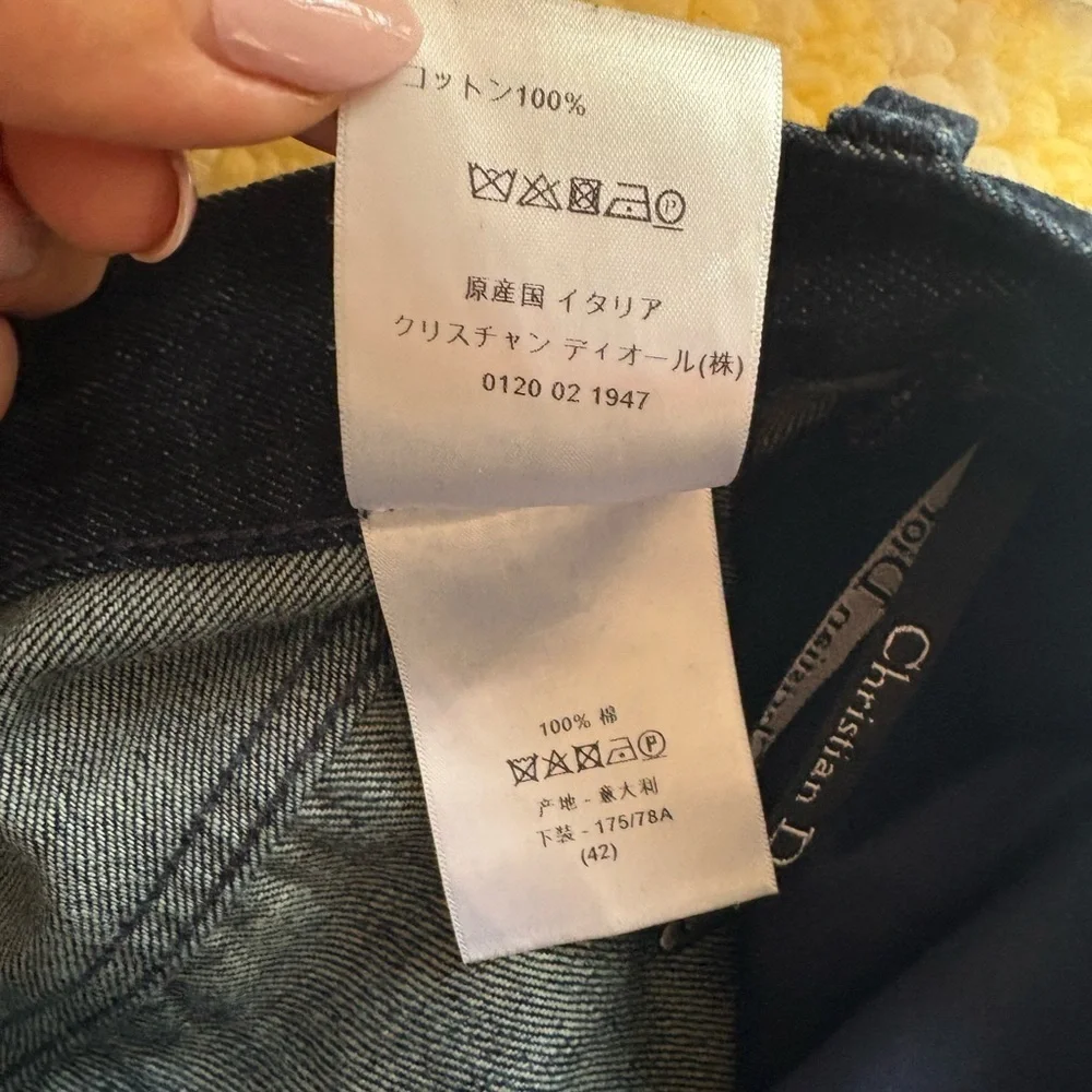 Christian Dior Kaleidoscope Tie Dye SS01 Archive Galliano Era Rare Dior Denim 10 - Picture 11 of 15